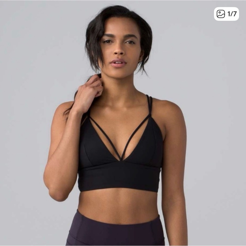 Lululemon Pushing Limits Longline Bra